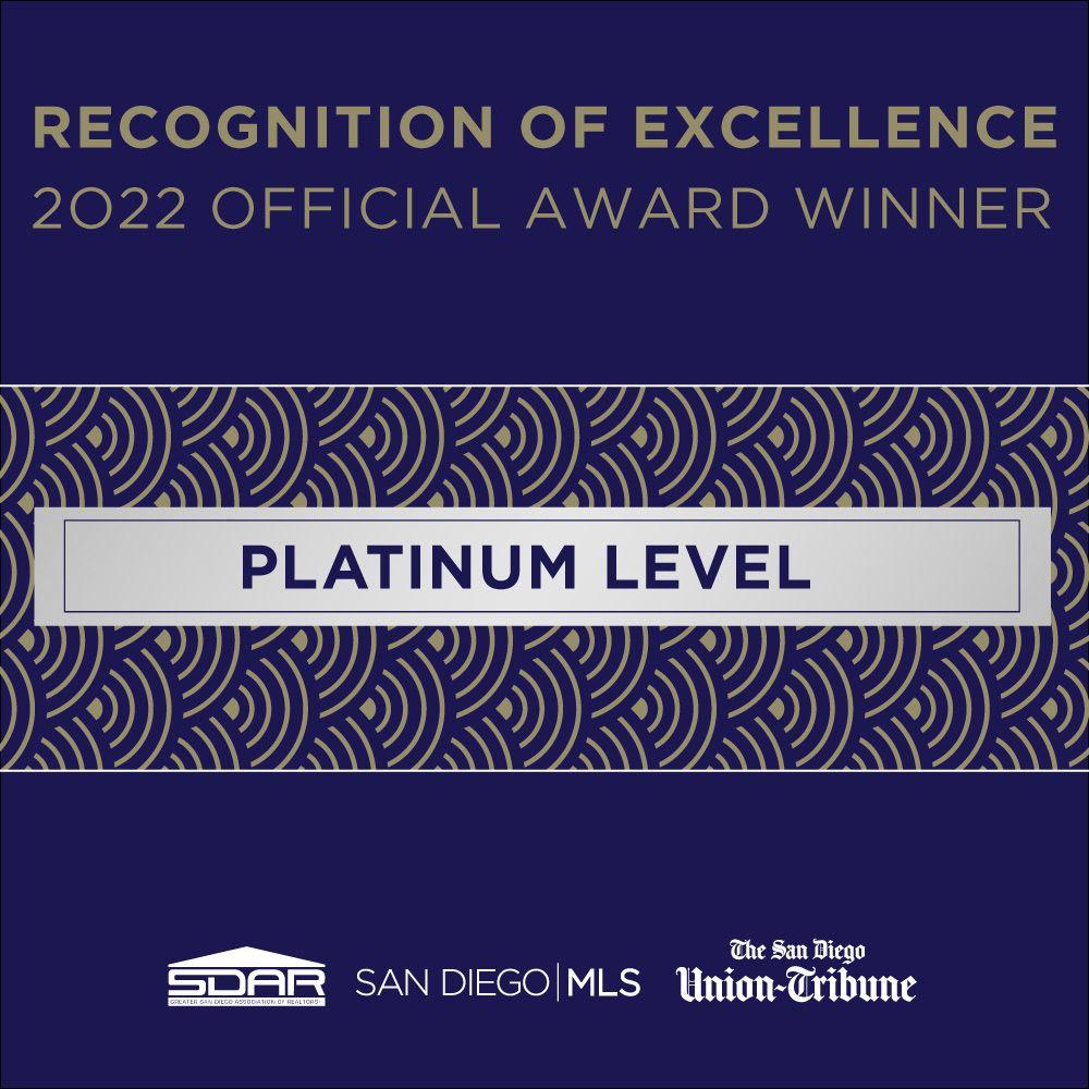 Recognition of Excellence